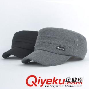 平頂帽 帽子春夏天男士韓版平頂帽潮女軍帽 休閑鴨舌帽太陽帽原始圖片2