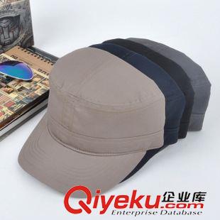平頂帽 帽子男士秋冬韓版加厚純棉女士平頂帽潮軍帽冬季保曖休閑鴨舌帽原始圖片2