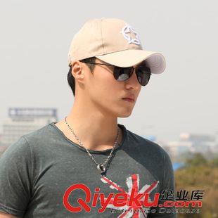 平頂帽 批發 帽子男士春夏韓版潮女平頂帽 秋季軍帽金屬標休閑鴨舌帽
