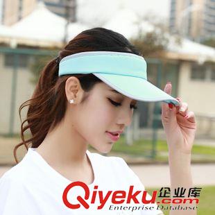 空頂帽 帽子男夏天韓版潮女空頂帽 防曬太陽帽戶外運動網球帽 遮陽鴨舌帽原始圖片3