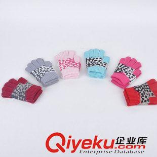 訂做手套 廠家低價(jià)批發(fā)手套 兒童毛線手套 五指手套 來(lái)樣訂做 外貿(mào)手套原始圖片2