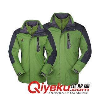女沖鋒衣 廠家批發新款沖鋒衣三合一兩件套防風衣 戶外登山可拆卸沖鋒衣女原始圖片2