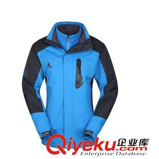 女沖鋒衣 廠家批發新款沖鋒衣三合一兩件套防風衣 戶外登山可拆卸沖鋒衣女原始圖片3