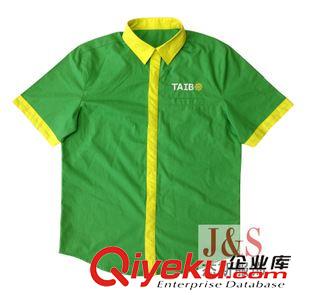 翻領(lǐng)T恤 印花logo耐磨工廠勞保服T恤定做  夏季短袖工程服汽修工作服定制