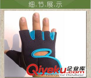手套 半指健身透氣運(yùn)動(dòng)護(hù)掌手套防滑勞保釣魚(yú)駕駛騎車舉重拔河街舞批發(fā)原始圖片2