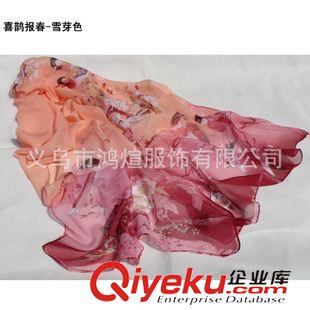 真絲雪紡絲巾 廠家直銷 淘寶爆款 韓國時(shí)尚印花雪紡絲巾圍巾 新款絲巾披肩批發(fā)原始圖片3
