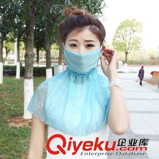 夏季防曬口罩 淘寶供貨tj夏天韓版騎行防塵 防紫外線女防曬口罩透氣超大護頸原始圖片2