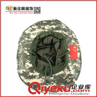 迷彩帽系列 戶外迷彩帽  叢林登山漁夫帽 防曬迷彩釣魚帽工廠定做定制原始圖片3