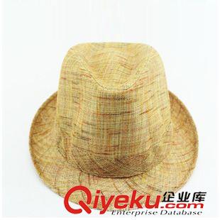 牛仔帽 廠家定做熒光帽子時尚歐美巴拿馬帽子草編時尚潮爵士禮帽外貿出口