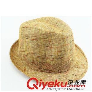 牛仔帽 創意新款復古草帽時尚潮流巴拿馬帽草編沙灘情侶帽卡其色百搭禮帽原始圖片3