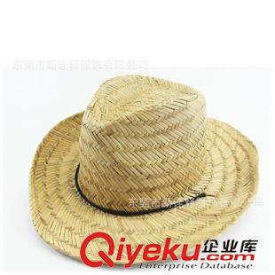 牛仔帽 廠家直銷集市地攤田園竹編夏季草帽農(nóng)民帽夏季防曬遮陽帽種田帽子原始圖片2