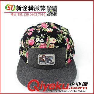 瓜皮帽 女士瓜皮帽 灰色時尚潮流街舞帽 繡花章遮陽帽帽子工廠廠家直銷原始圖片2