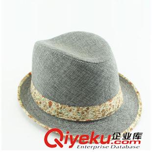 草帽系列 男女戶外旅游帽 新款草編時(shí)尚花朵公主帽結(jié)爵士小禮帽 紳士定型帽