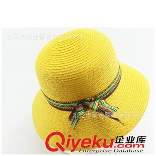 草帽 休閑女士草帽 淑女帽子 夏天防曬遮陽帽出行旅游度假草帽定做廠家原始圖片3