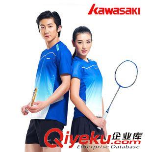 衣服 zp川崎/Kawasaki 羽毛球服上衣男女款短袖T恤ST-15113 ST-15214