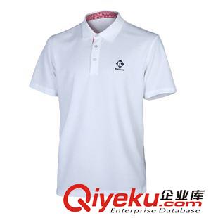 衣服 2015薰風/kumpoo羽毛球服KWS-1051 短袖POLO領上衣男款黑 白色