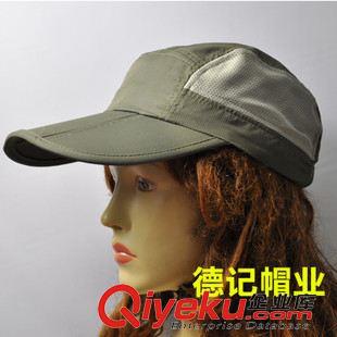 棒球帽 德記帽業 夏天情侶棒球帽 帽舌可折疊休閑運動旅游鴨舌帽廠家直銷原始圖片3