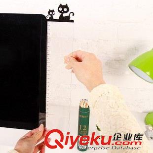 韓國(guó)文具 可愛(ài)卡通電腦顯示器屏幕透明留言板 亞克力便簽貼板原始圖片2