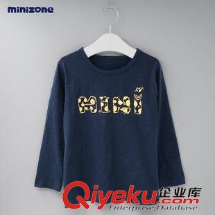 3400短袖T恤系列 童裝嬰兒衣服寶寶秋裝T恤minizone男女童秋裝