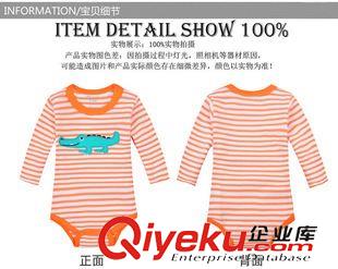 【分銷可一件代發】 【外貿工廠直供】嬰童連體衣長袖童裝網店代理加盟代理可一件代發原始圖片3