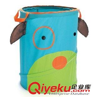 【分銷可一件代發(fā)】 sk*p動物園系列玩具收納桶兒童衣物收納卡通動物可折疊便攜式代發(fā)原始圖片2