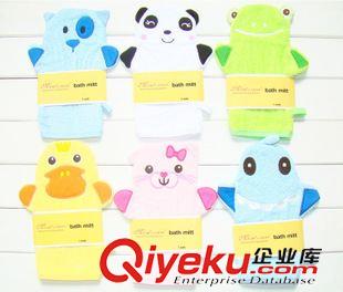 安全防護(hù)/家居日用 【工廠直供】嬰幼兒浴擦卡通動(dòng)物造型全棉毛圈嬰童用品批發(fā)可代發(fā)原始圖片3
