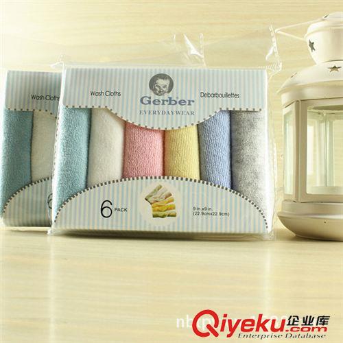 安全防護(hù)/家居日用 gerber小毛巾精品盒裝高品質(zhì)嬰幼兒用品批發(fā)多功能小毛巾可代發(fā)原始圖片2