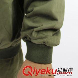 熱銷產(chǎn)品 gd純棉水洗戶外服套裝   軍綠色軍裝套裝  加厚料時尚工作服