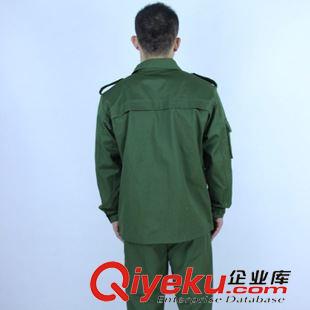 套裝 綠藍(lán)滌卡陸冬海冬作訓(xùn)服套裝耐臟耐磨 支持混批  現(xiàn)貨