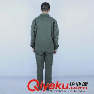 戶外休閑服外套 2015低價(jià)大促 春秋款純棉水洗電焊工車間工勞動(dòng)舒適工作服套裝原始圖片2