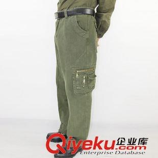 戶外休閑褲子 時尚精品純棉水洗休閑褲 舒適百搭精品純棉水洗裝男士休閑褲原始圖片2
