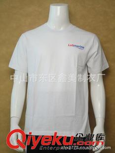 圆领T恤衫(T-shirts) 男式圆领短袖T恤衫OEM 定制广告衫 男式汗衫