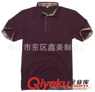 翻領(lǐng)T恤衫（Polo Shirts) 廠家定制2012 {zx1}流行款式 男式翻領(lǐng)短袖T恤