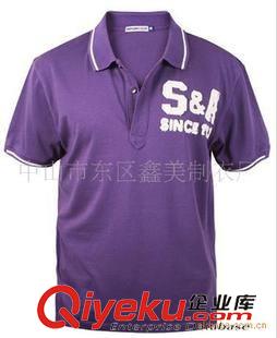 翻领T恤衫（Polo Shirts) 男式纯棉高尔夫T恤衫 男式短袖polo衫