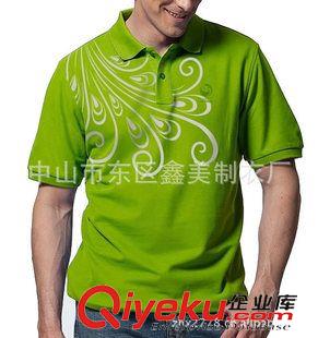 翻领T恤衫（Polo Shirts) 男式cvc珠地翻领T恤 品牌翻领T恤衫OEM