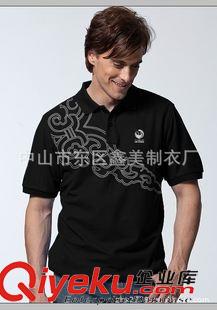 翻领T恤衫（Polo Shirts) 男式cvc珠地翻领T恤 品牌翻领T恤衫OEM