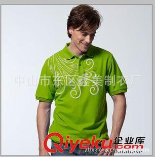 翻领T恤衫（Polo Shirts) 男式cvc珠地翻领T恤 品牌翻领T恤衫OEM