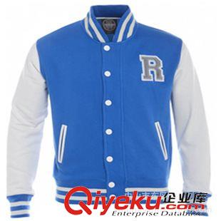 棒球夾克(Baseball Jackets) 專業(yè)定制出口歐美男式衛(wèi)衣、絨衫系列 男式棒球衫夾克