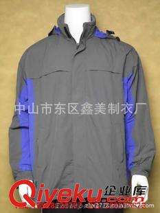 風衣(windbreaker） 男式防風防水防寒 風衣 夾克 廣告風衣原始圖片2