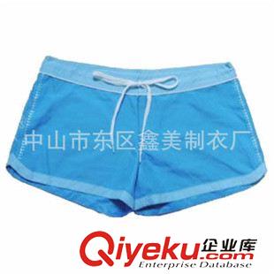 沙灘褲(Beach Pants) 女式純棉色素打底褲 純棉印花女式休閑短褲原始圖片3
