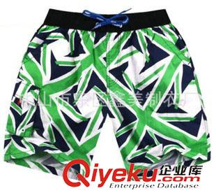 沙滩裤(Beach Pants) 男式沙滩裤 桃皮绒印花沙滩裤 运动裤