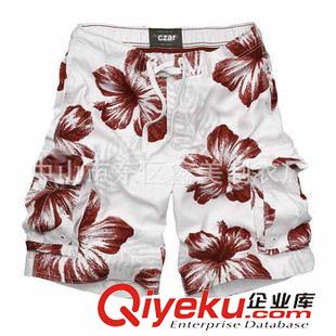 沙灘褲(Beach Pants) 定制熱升華DIY圖案水蜜桃面料男式沙灘褲