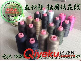 導(dǎo)電繡花線 新款 可過針檢的環(huán)保顏色觸屏導(dǎo)電縫紉繡花線 環(huán)保觸屏繡花線原始圖片2