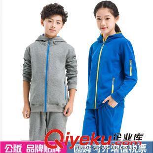 套裝 2015秋冬新款外貿(mào)純棉運動套裝男士戶外運動服情侶款騎行運動服