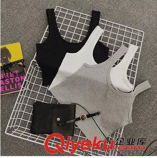 吊帶/背心 2015女裝新款韓國街拍潮時尚背心吊帶打底衫