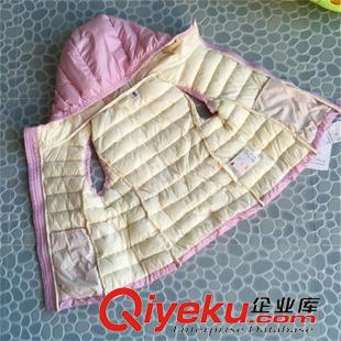 童馬甲 女童兒童羽絨服 中大童羽絨馬甲純色潮款背心批發(fā) 15冬季新款童裝原始圖片2