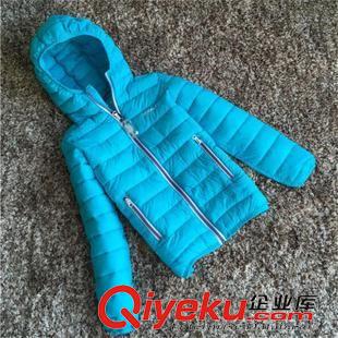 老買家入口 2015新品冬裝男女童棉衣 兒童羽絨棉連帽拉鏈保暖棉襖童裝批發原始圖片2