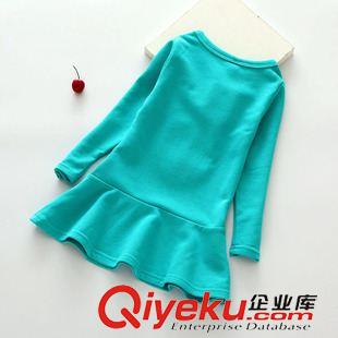 裙子 15秋季新款童裝 女童韓版圓領(lǐng)兔子款女童裙 公主裙 兒童裙子原始圖片2