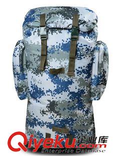 包包，登山包類 07叢林迷彩背包 男雙肩登山包 07軍綠攜行具雙肩背囊 帶金屬支架原始圖片2