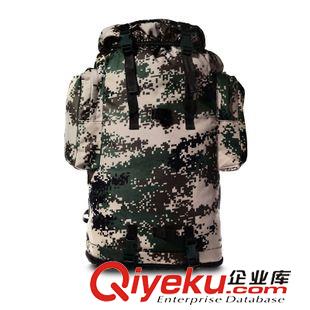 包包，登山包類 07叢林迷彩背包 男雙肩登山包 07軍綠攜行具雙肩背囊 帶金屬支架原始圖片3